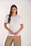 Frank Lyman Striped Casual Pullover Style 261638