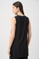 Joseph Ribkoff Jersey Sleeveless Straight Tunic Style 261640