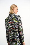 Joseph Ribkoff Tropical Print Jacket With Contrast Panel Style 261644