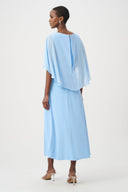 Joseph Ribkoff A-Line Dress With Chiffon Overlay Style 261708