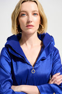 Joseph Ribkoff Fit And Flare Dress With Lapel Collar Style 261719