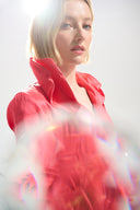 Joseph Ribkoff Fit And Flare Dress With Lapel Collar Style 261719