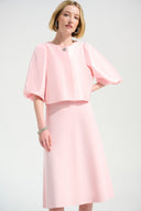 Joseph Ribkoff Signature Sweater Knit A-Line Skirt Style 261745