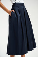 Joseph Ribkoff Flared Skirt With Box Pleats Style 261757