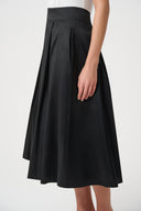 Joseph Ribkoff Signature Flared Skirt With Box Pleats Style 261757F26