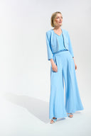 Joseph Ribkoff Fitted Jacket With Rhinestones Trim Style 261769