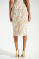 Joseph Ribkoff Abstract Print Pencil Skirt Style 261771