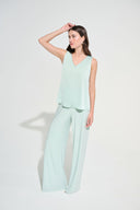 Joseph Ribkoff Straight Top With Rhinestones Trim Style 261782