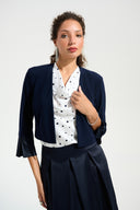 Joseph Ribkoff Cover-Up With Stretch Taffeta Cuffs Style 261785