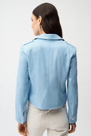 Joseph Ribkoff Fitted Jacket with Decorative Buckles Style 261910