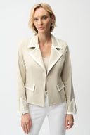 Joseph Ribkoff Fitted Jacket with Contrast Binding Style 261912