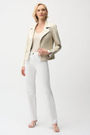 Joseph Ribkoff Fitted Jacket with Contrast Binding Style 261912