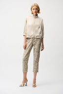 Joseph Ribkoff Boxy Blouson Jacket With Drawstring Hem Style 261913