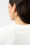 Joseph Ribkoff Cropped Cardigan with Gold Buttons Style 261918