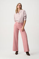 Joseph Ribkoff Tencel Stripe Print Boxy Blouse Style 261931F26