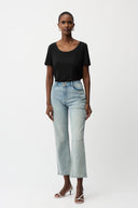 Joseph Ribkoff Fit and Flare Short Sleeve Top Style 261940