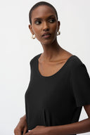 Joseph Ribkoff Fit and Flare Short Sleeve Top Style 261940