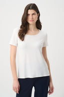 Joseph Ribkoff Fit and Flare Short Sleeve Top Style 261940