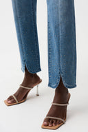 Joseph Ribkoff Slim Leg Jeans With Rhinestone Detail Style 261954