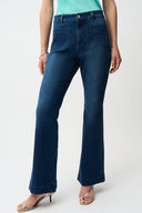 Joseph Ribkoff Flare Jeans With Patch Pockets Style 261956