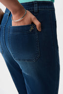 Joseph Ribkoff Flare Jeans With Patch Pockets Style 261956