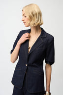 Joseph Ribkoff Denim Fitted Blazer Style 261968