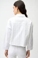 Joseph Ribkoff Denim Jacket With Rhinestones Style 261973