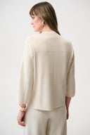 Joseph Ribkoff Straight Sweater with Mock Neck Style 261981