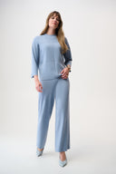 Joseph Ribkoff Straight Sweater with Mock Neck Style 261981