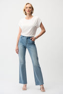 Joseph Ribkoff Cotton Boxy Crewneck T-Shirt Style 261999