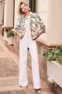 Joseph Ribkoff Classic Wide-Leg Stretch Jeans Style 251968