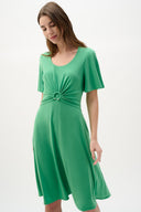Joseph Ribkoff Fit & Flare Dress With Bell Sleeves Style 262034