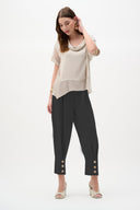 Joseph Ribkoff Gauze Pull-On Barrel Pants Style 262044