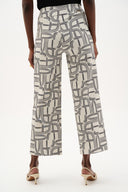 Joseph Ribkoff Geometric Print Wide Leg Pants Style 262048