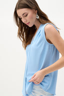 Joseph Ribkoff Straight Tunic With Pleats Style 262075