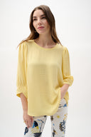 Joseph Ribkoff Trapeze Top With Puff Sleeves Style 262090