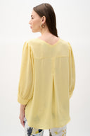 Joseph Ribkoff Trapeze Top With Puff Sleeves Style 262090