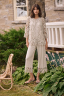 Joseph Ribkoff Guipure Lace Straight Cover-Up Style 262096