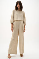 Joseph Ribkoff Stripe Wide Leg Pull-On Pants Style 262098