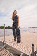 Joseph Ribkoff Geometric Print Straight Top Style 262107