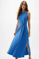 Joseph Ribkoff Trapeze Dress With Buckle Detail Style 262113