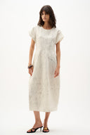 Joseph Ribkoff Novelty Abstract Print Cocoon Dress Style 262116