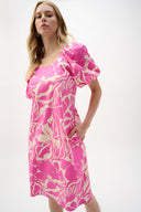 Joseph Ribkoff Floral Print Trapeze Dress Style 262127