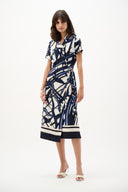 Joseph Ribkoff Abstract Print Shirt Dress Style 262128