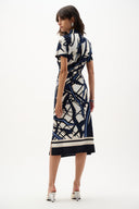 Joseph Ribkoff Abstract Print Shirt Dress Style 262128