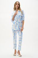 Joseph Ribkoff Geometric Print Straight Blazer Style 262130