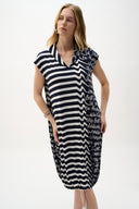 Joseph Ribkoff Conversational Print Cocoon Dress Style 262132