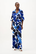 Joseph Ribkoff Geometric Print Straight Blouse Style 262154