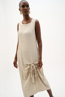 Joseph Ribkoff Cocoon Dress With Ring And Tie Detail Style 262172