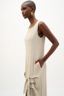 Joseph Ribkoff Cocoon Dress With Ring And Tie Detail Style 262172